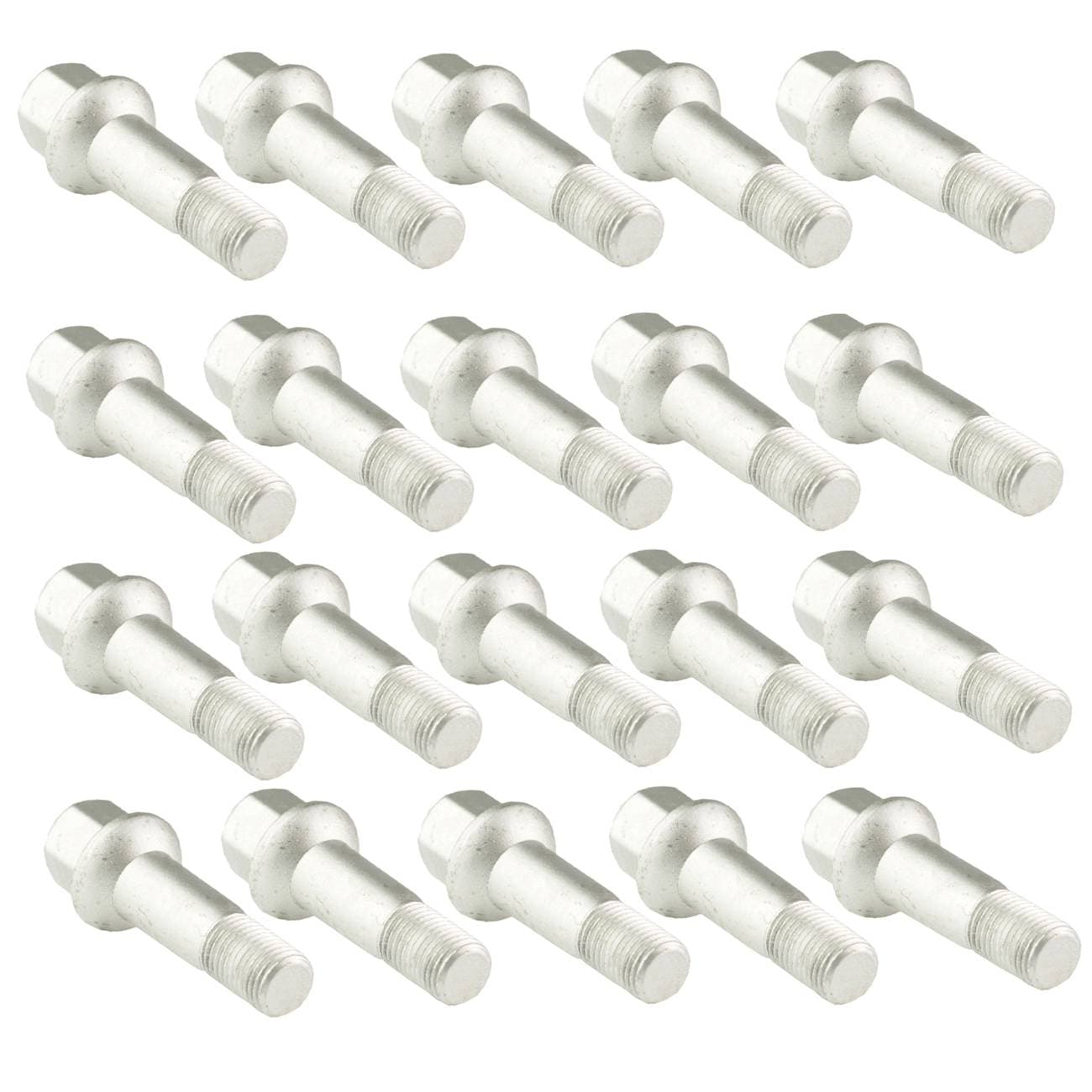 NEW 20SET Wheel Lug Bolts Nuts KIT fit Mercedes W220 W204 W164 W251 0009905307