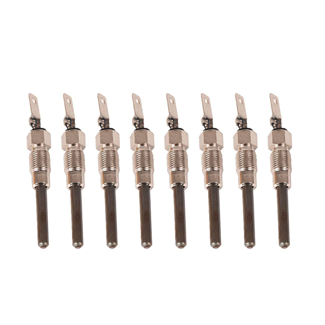 8Pc Glowplug Glow Plug 12563554 Fits GMC Hummer Chevy 6.2L 6.5L Diesel 1985-2002