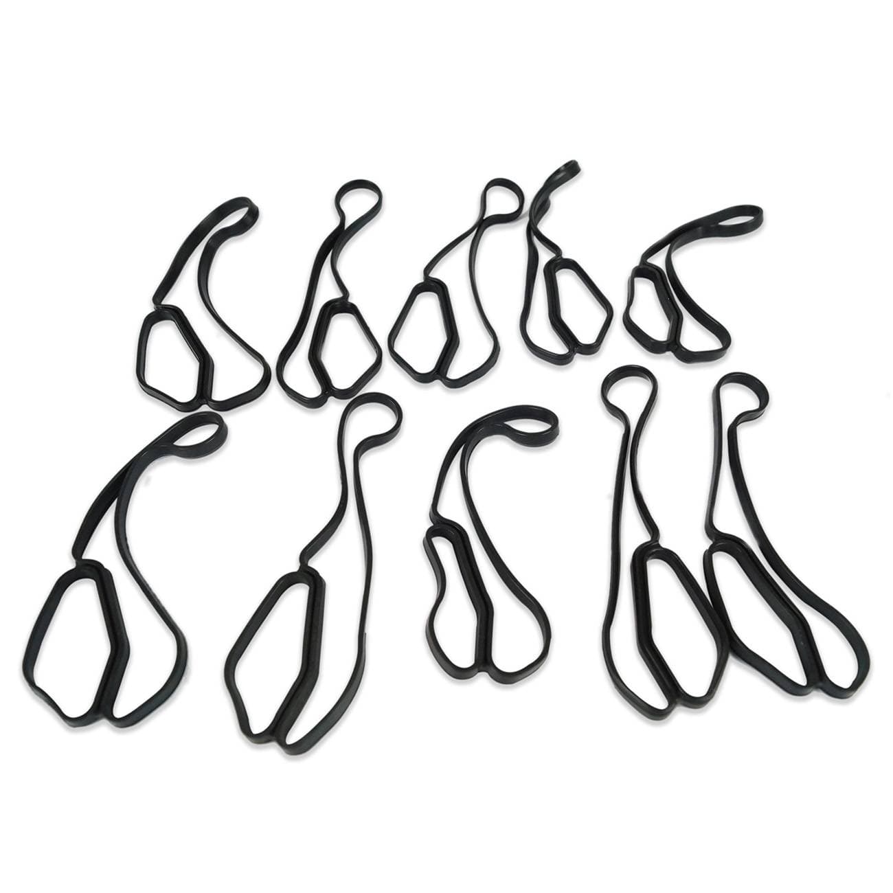 10Pcs Engine Oil Cooler Seal Gasket Fits BMW M2 M4 Z4 X3 X5 535i 11427525335
