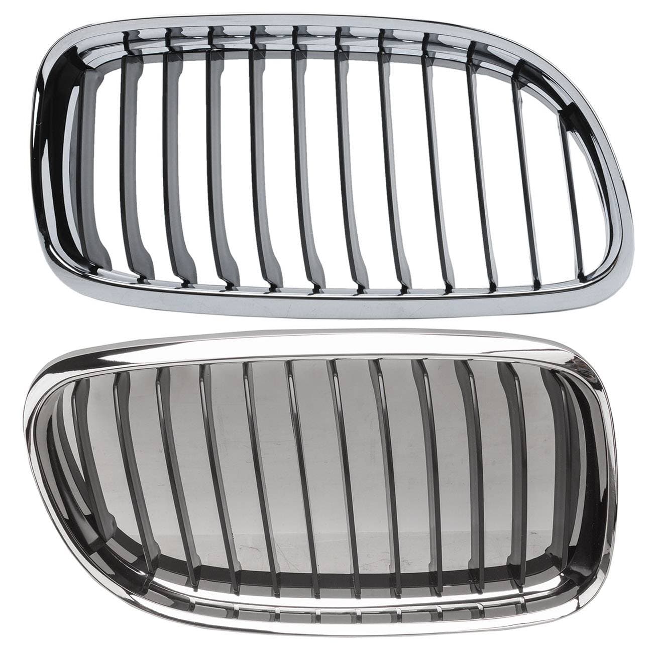 Front L & R Black Kidney Grille Kit for BMW E90 E91 LCI 323i 325i 330i 335i