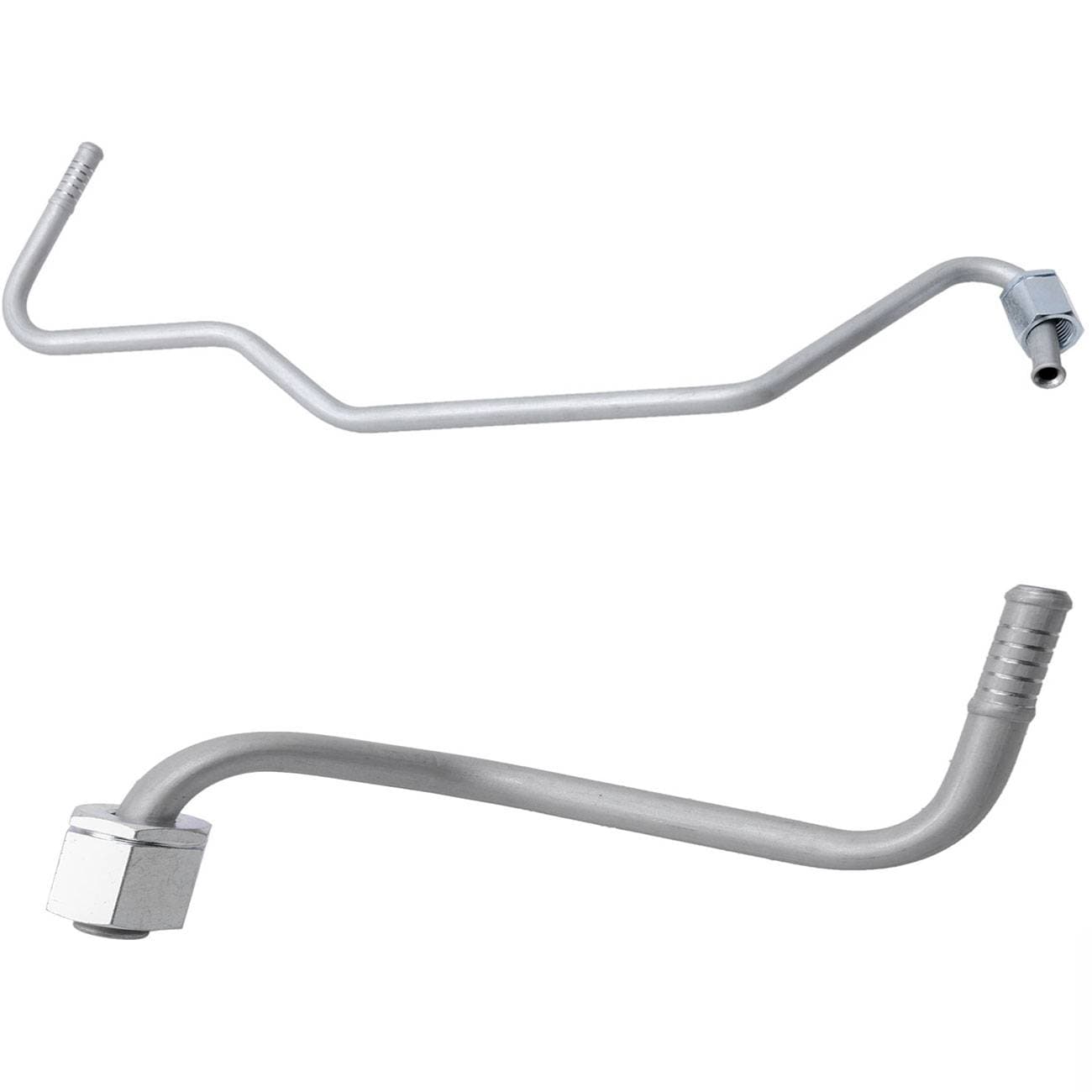 2PCS Transmission Cooler Lines on Radiator for 1999-03 Jeep Grand Cherokee 4.0L