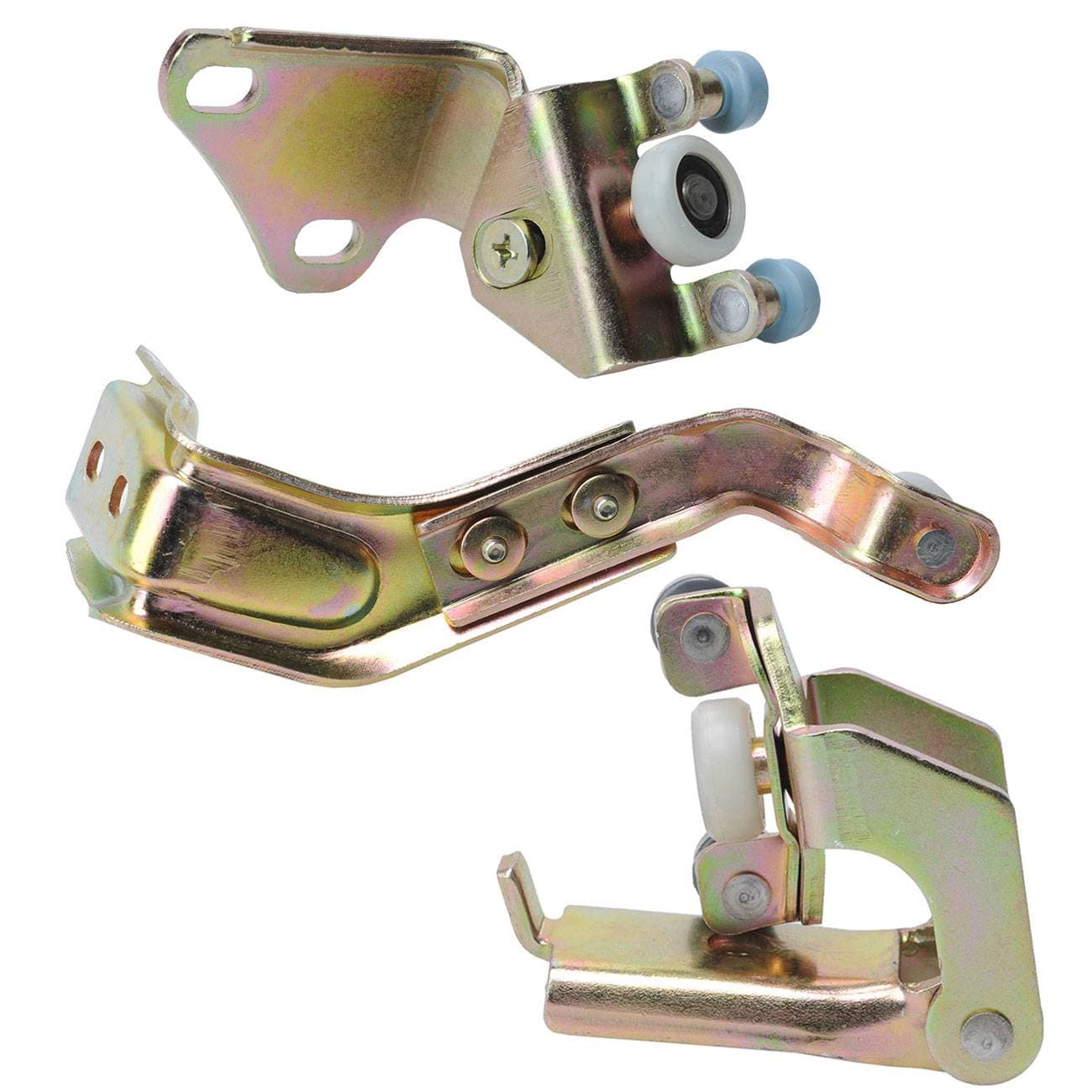 3PCS Right Lower + Middle + Upper Sliding Door Roller Kit For Mercedes-Benz