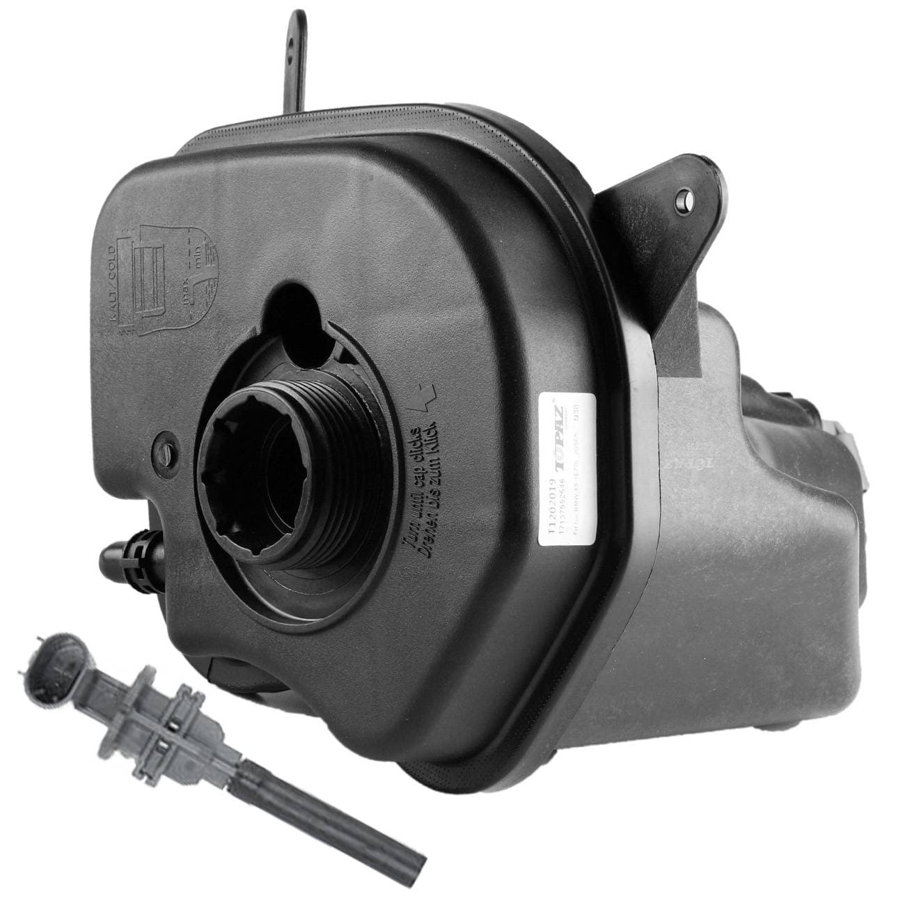 Coolant Overflow Bottle Expansion Tank Reservoir W/ Sensor For BMW E70 E71 X5 X6