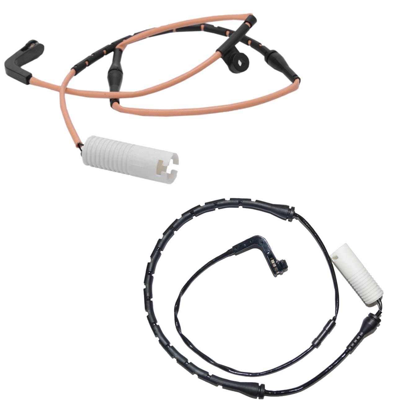 2Pcs For BMW Brake Pad Wear Sensor Kit Front + Rear E66 34356778037+34356778038