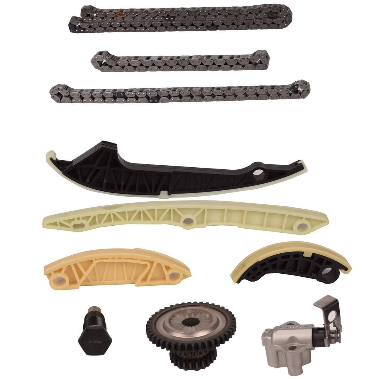 11Pcs Timing Chain Kit Fits VW 2.0 T TFSI EOS GTI AUDI A3 A4 A5 A6 Q5 2008-2015