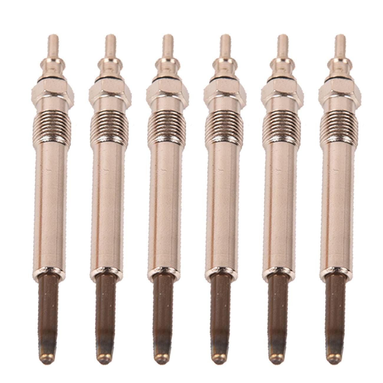 6Pcs Glow Plug GlowPlug Fits Mercedes-Benz E300 L6 Diesel 1996-1999 0011592001