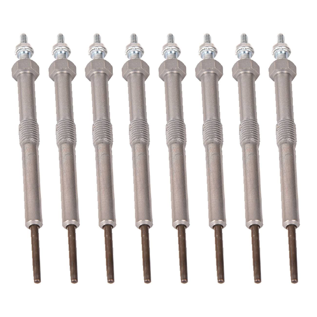 8Pcs Glow Plug 12639701 Fits GM LMM LML LBZ Silverado Sierra Duramax 6.6L Diesel