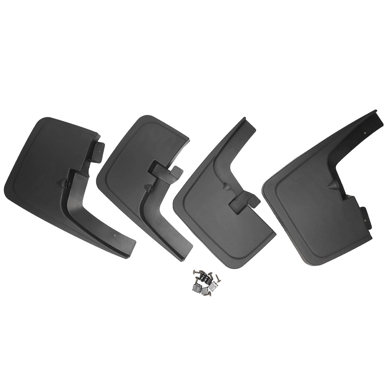 4Pcs Front Rear Mud Flap Splash Guard W/O Fender Flares for Ford F150 2015-2018