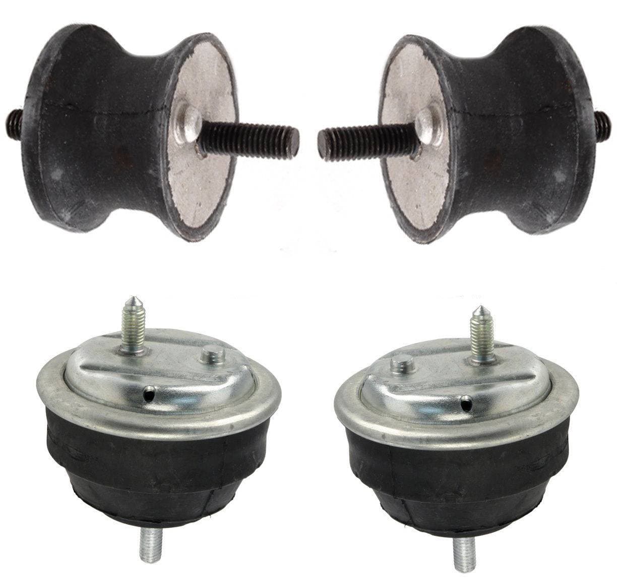 Left&Right Engine Motor+Transmission Mounts for BMW 3 Series E36 E46 22111095444