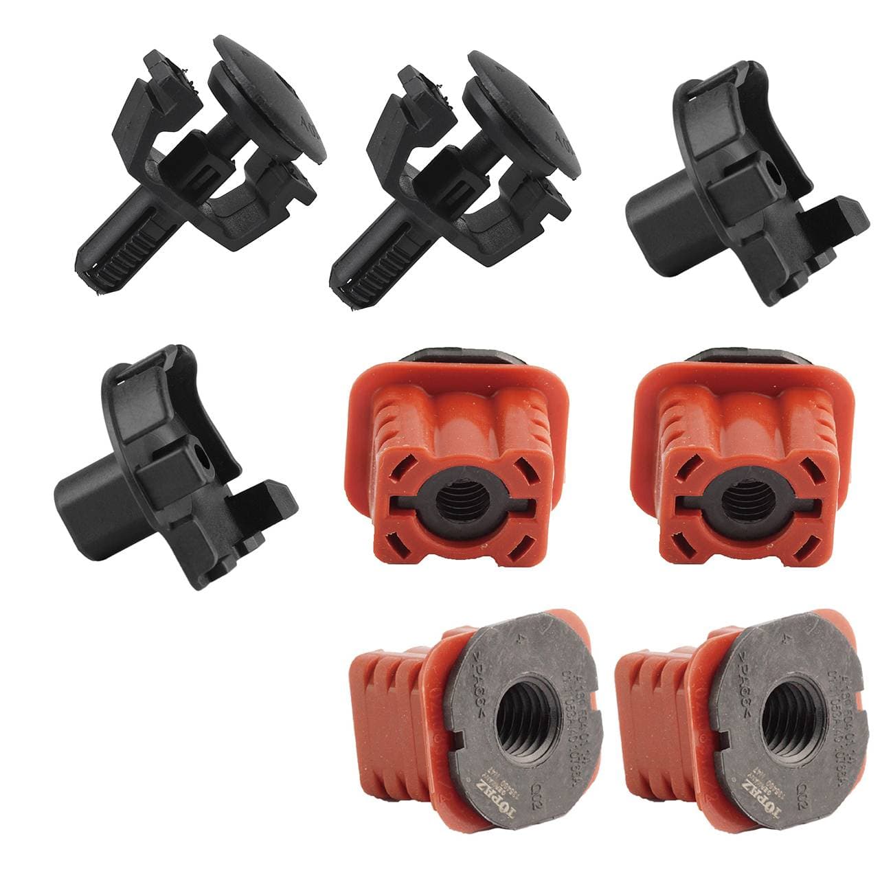 Radiator Bracket Mounting Kit Upper for Mercedes Benz C200 C300 E300 E550 GLK350