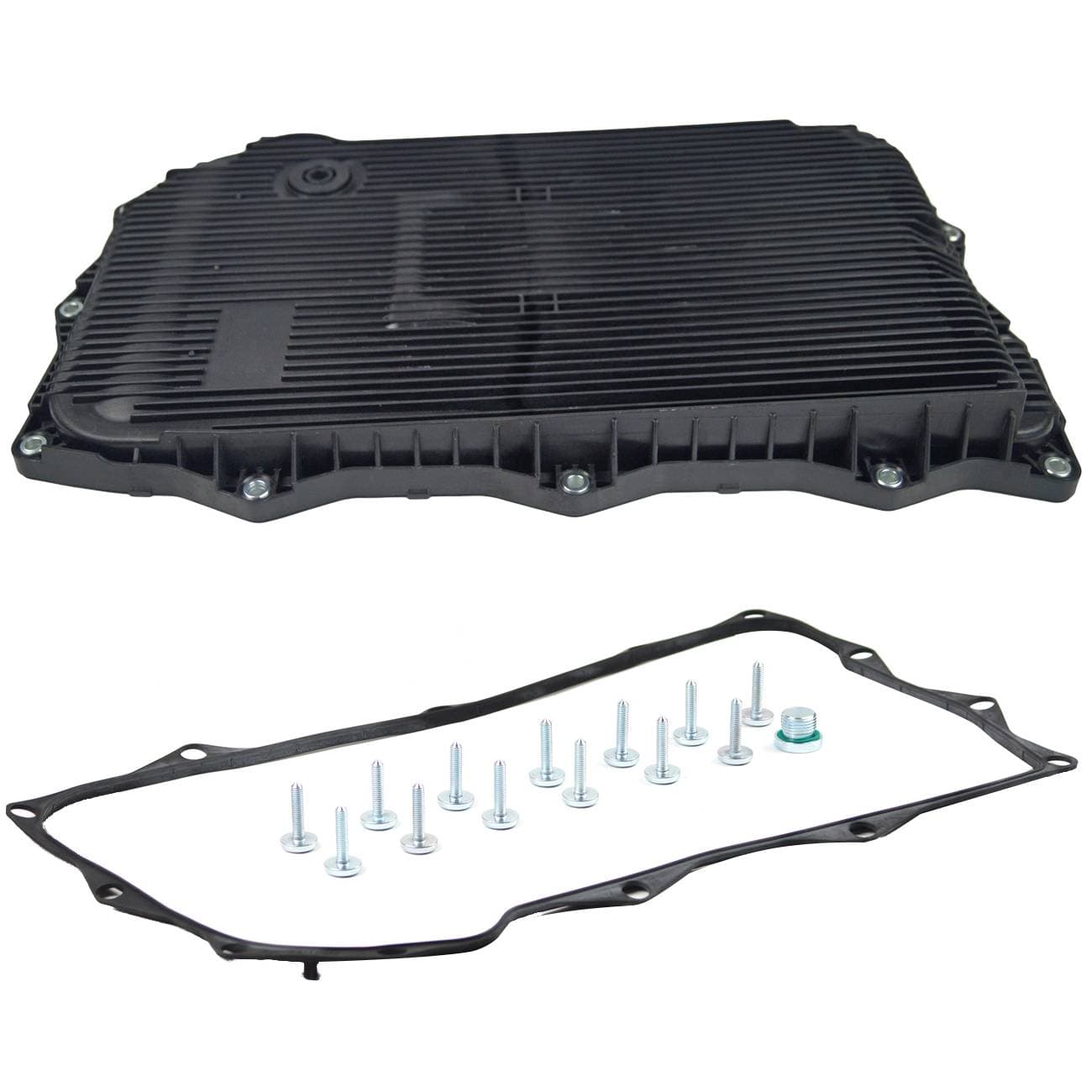 Auto Transmission Oil Pan w/ Filter & Gasket & Screw for BMW F10 F20 F35 X3 X5