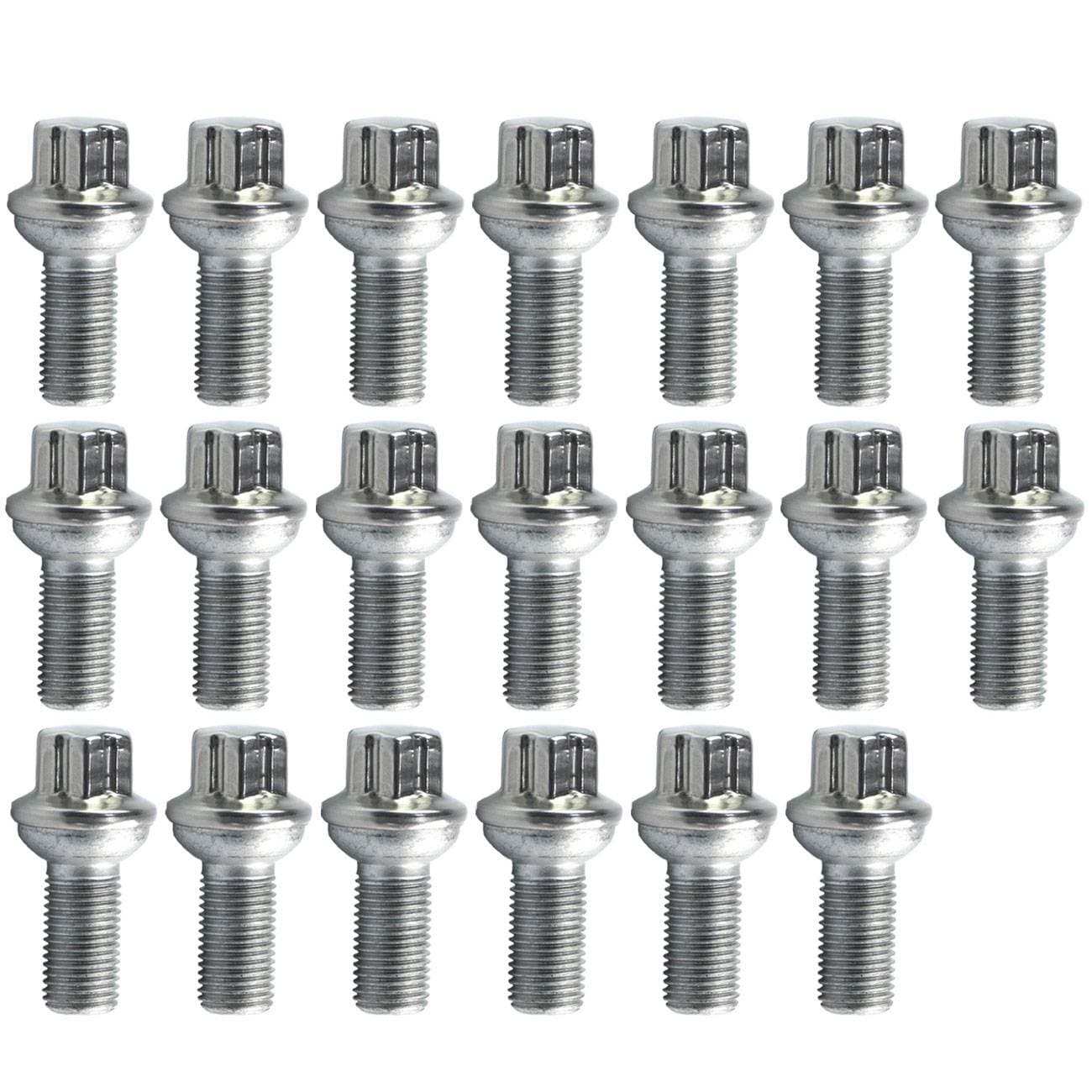 20PCS Wheel Lug Bolt 2" fits Mercedes C207 W204 W212 W221 W211 C216 0009905107