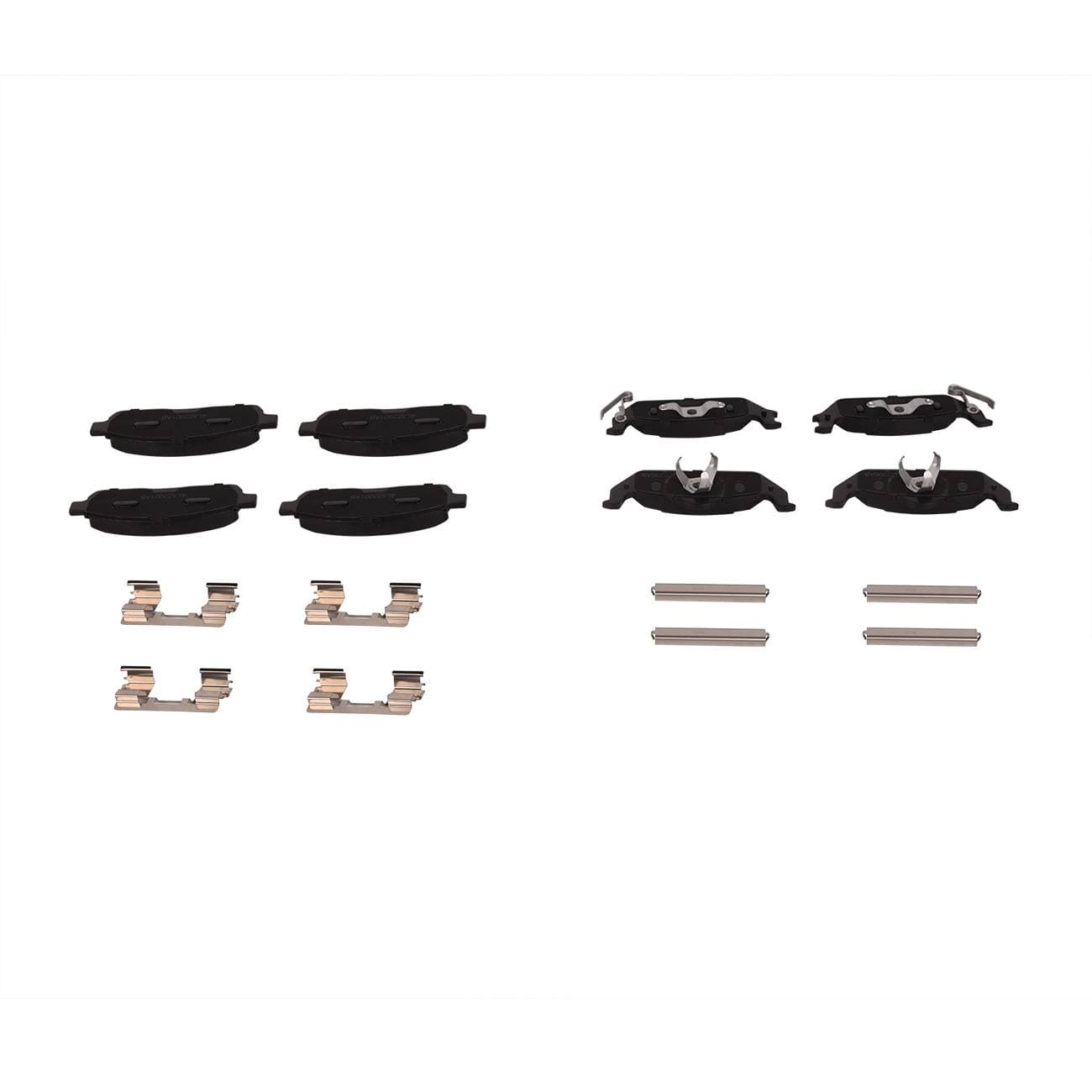 New For 04-08 Ford F150 Lincoln Mark LT Front Rear Left Right Ceramic Brake Pads