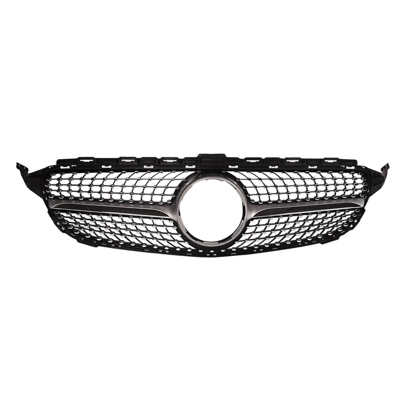Front Radiator Grille for Mercedes Benz W205 C250 C300 C350 C400 2015-2018