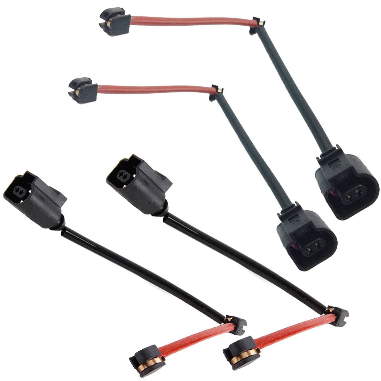 4PCS Front & Rear Brake Pad Wear Sensor for Porsche Cayenne 2003-10 95561236500