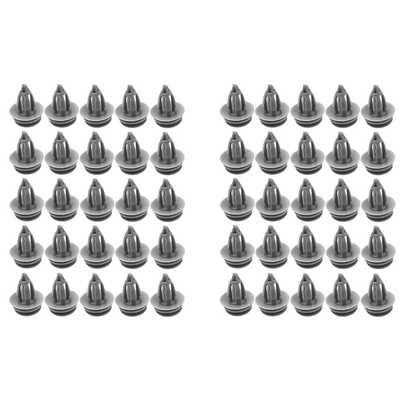 50PCS Door Trim Panel Retainer Clips for BMW E46 E90 E36 E60 E63 E91 E92 E93 E64