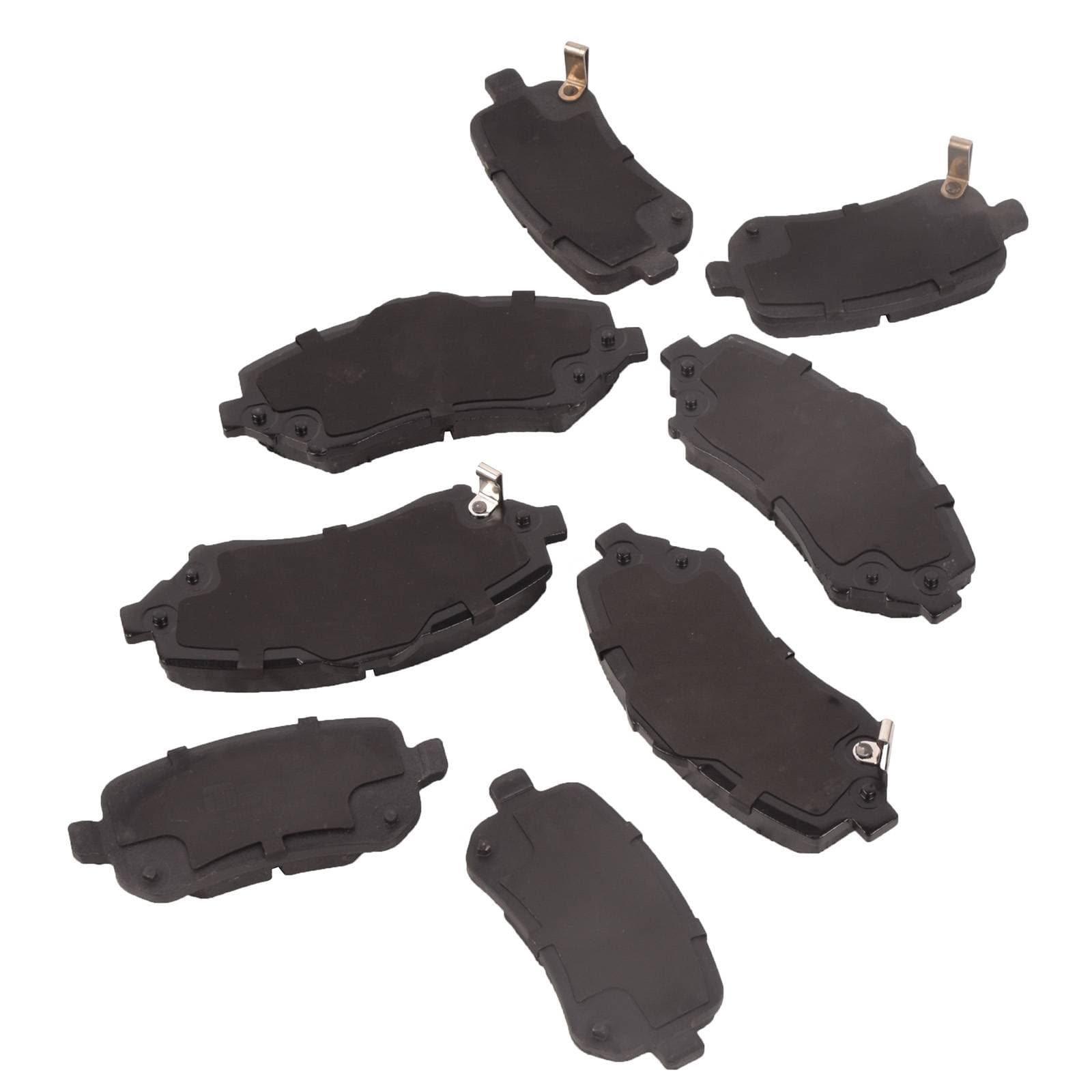 8PCS Ceramic Brake Pad Kit Front & Rear for Dodge Journey Grand Caravan