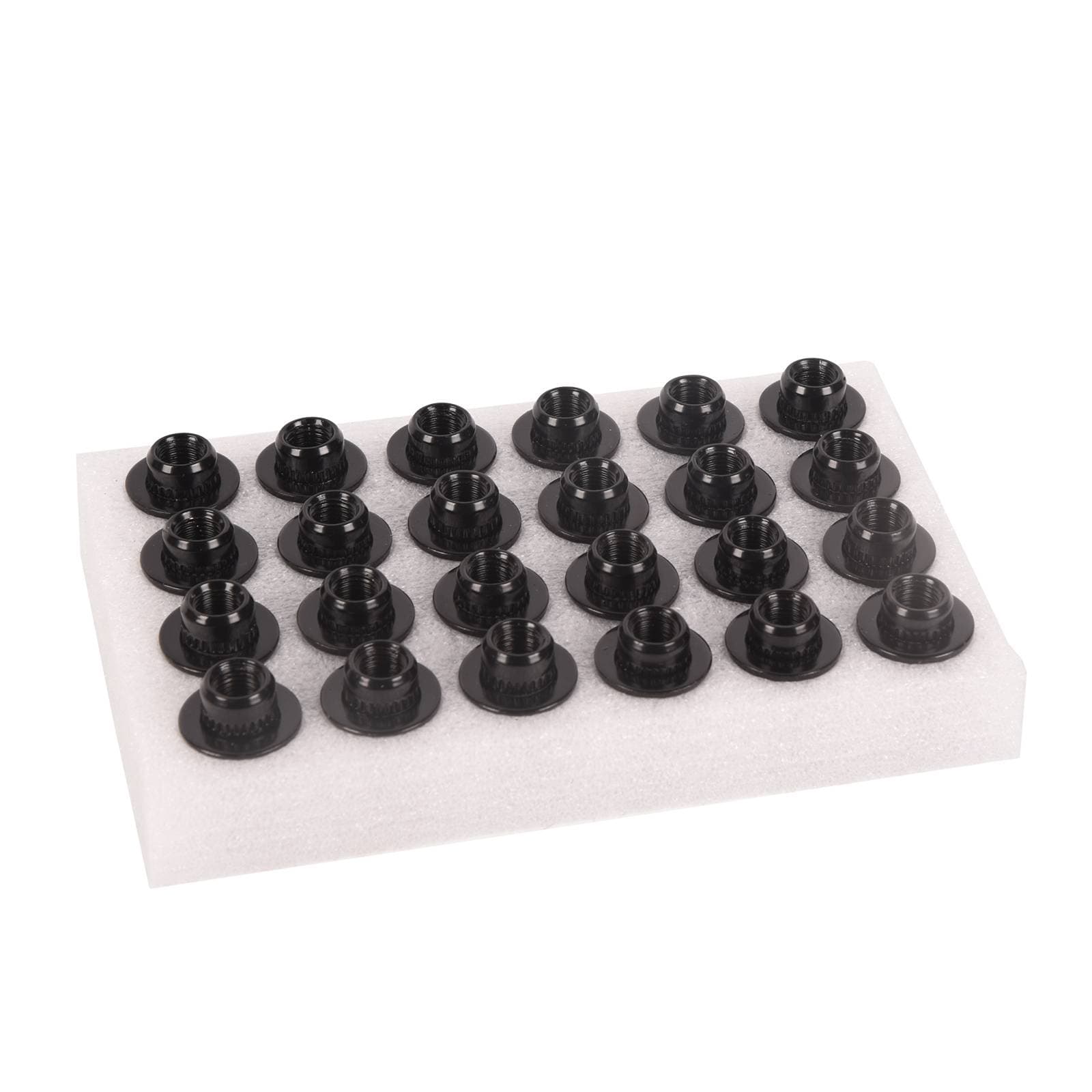 24PCS Black 12X1.5 Mag Lug Nut For Toyota Lexus 4Runner FJ Tacoma