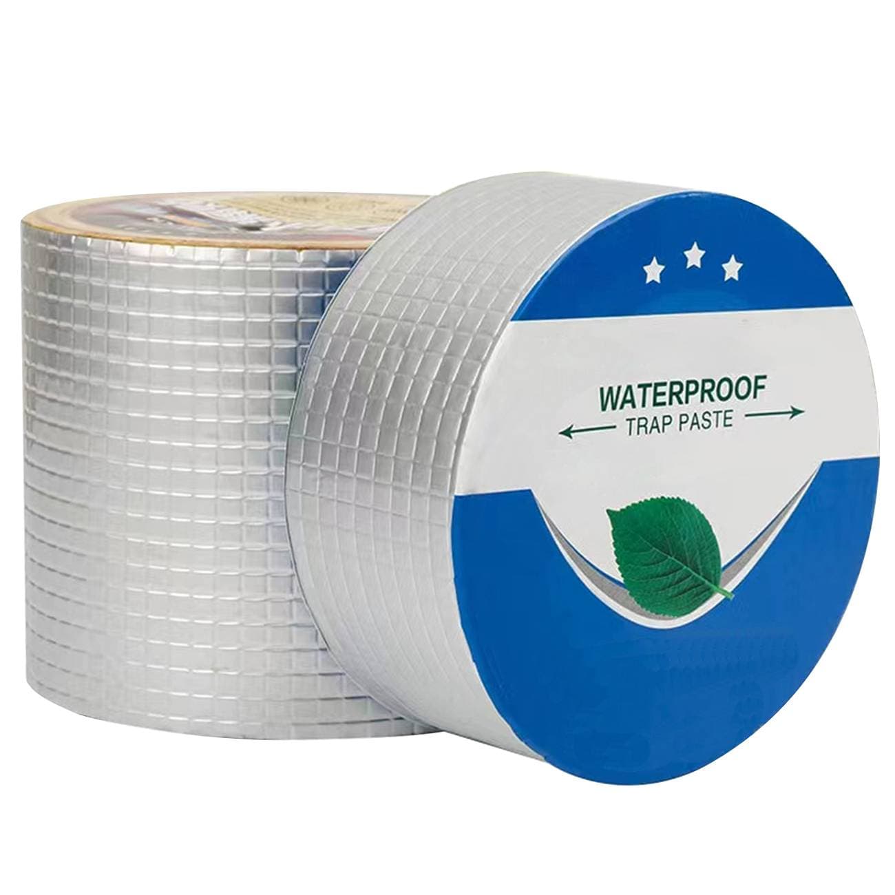 Waterproof Tape 3.94" W X 32.8'L Aluminum Foil Tape for RV Glass Roof Patching