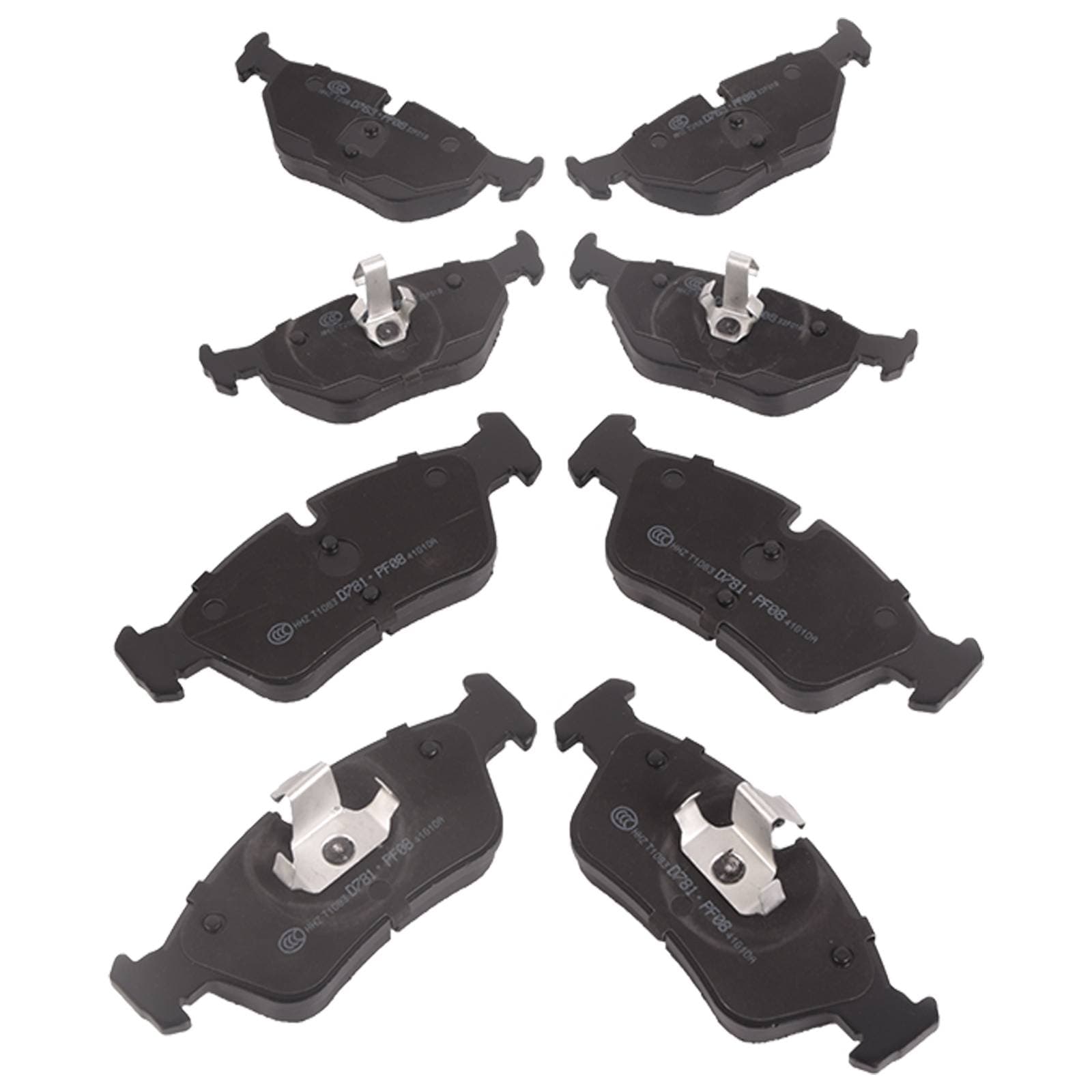8pcs Front & Rear Ceramic Brake Pad kit for BMW 325i 325ci 2001 - 2005
