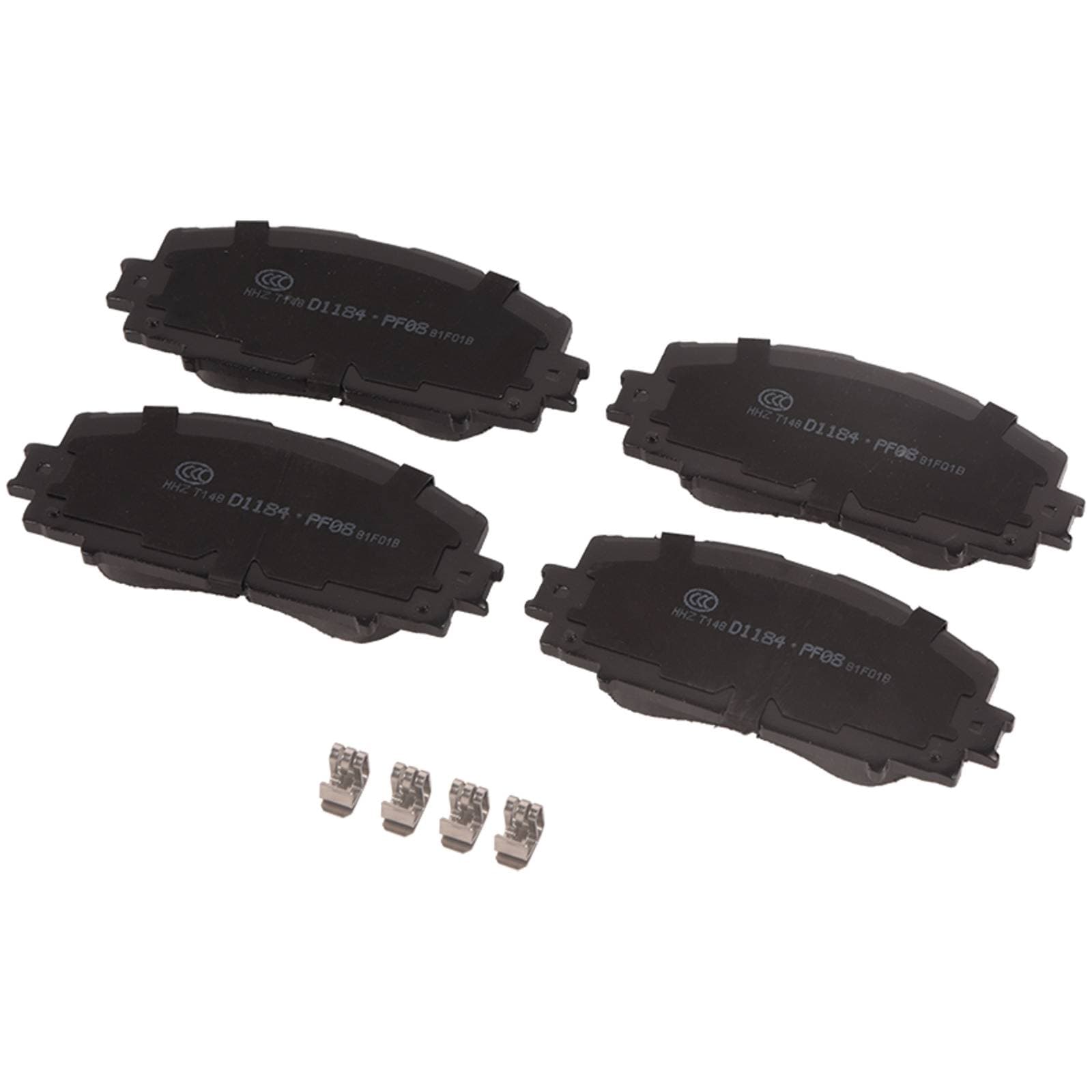 Front Ceramic Brake Pad Kit for Toyota Yaris Prius C Lexus CT200h 2013 Scion iQ