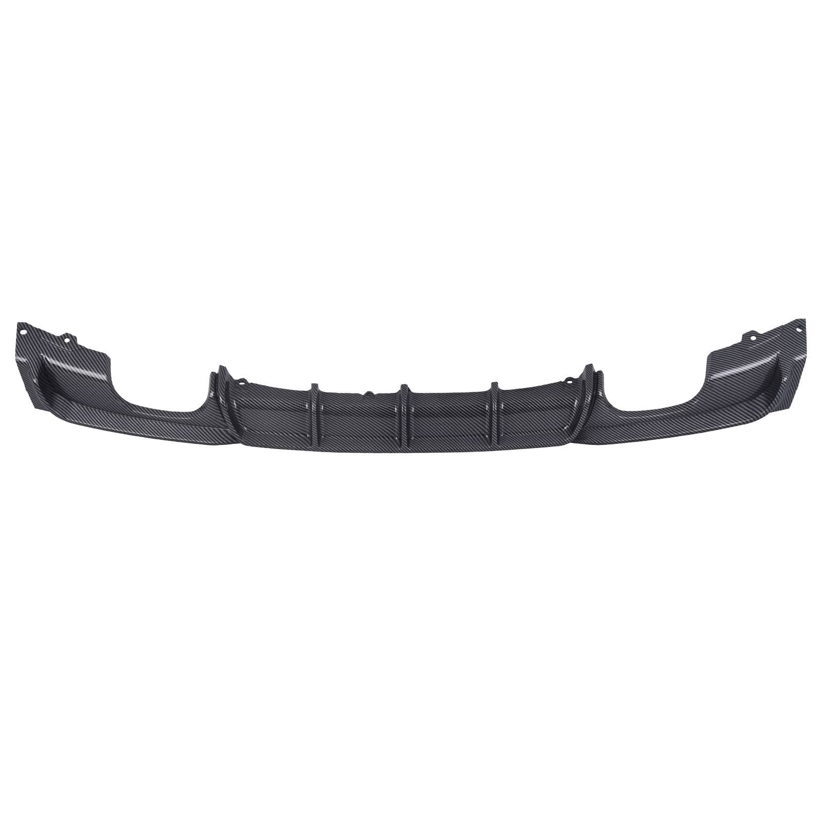 Quad Exhaust Tip Rear Bumper Diffuser For BMW F30 F31 M Sport 2012-2018