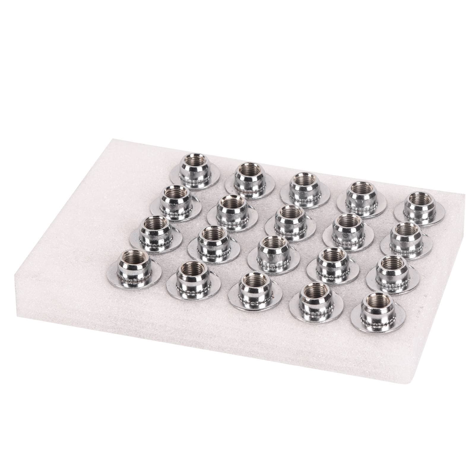 20X Chrome M12x1.5 Wheel Lug Nuts Mag Seat Washer for Lexus Scion Toyota Camry