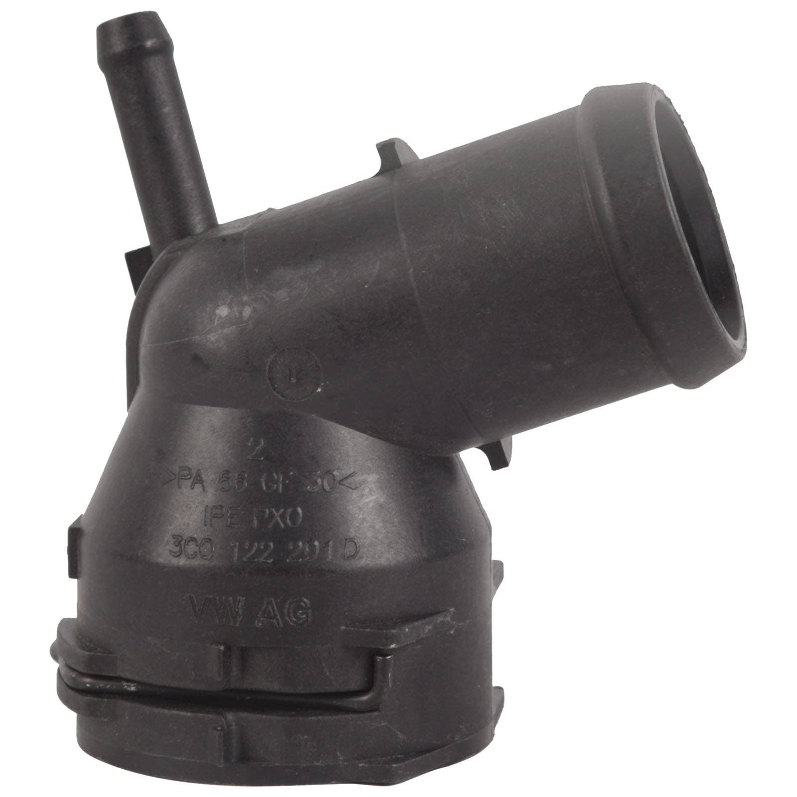 Upper Radiator Coolant Pipe Connector Hose for VAG 3C0122291D