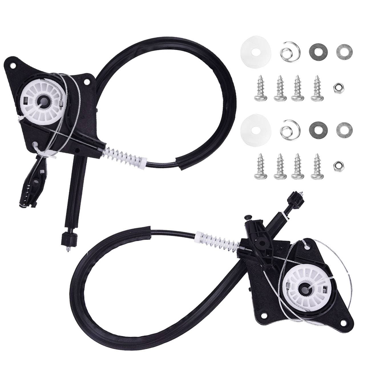 Window Regulator Repair Kit Rear Left & Right for VW Beetle Convertible 2003-10