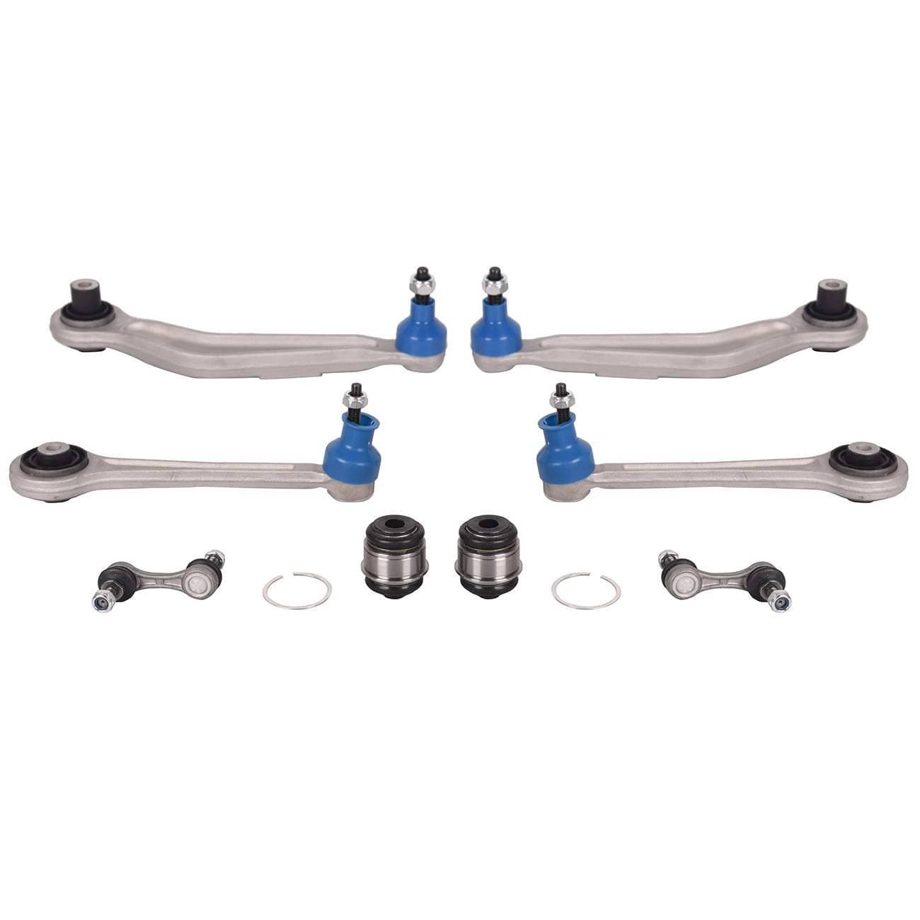 8Pcs Rear Control Arm Ball Joint Strut Bar Tie Rod Kit For BMW E39 525i 528i