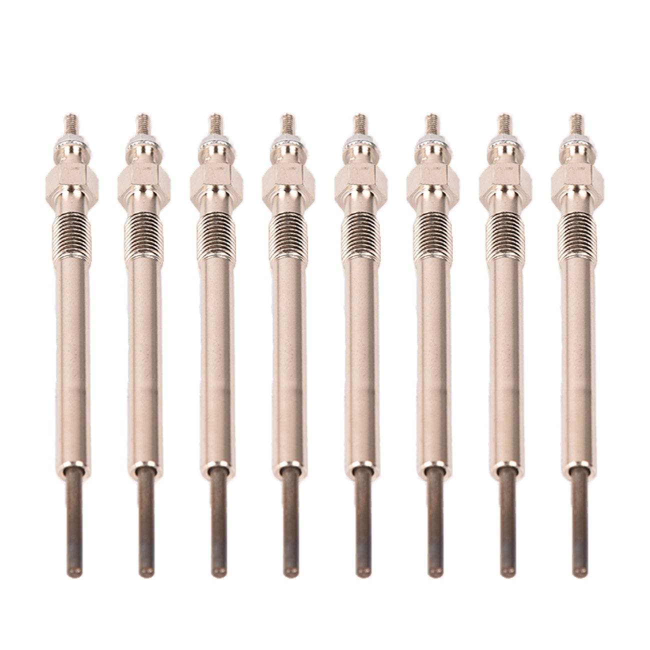 8Pcs 97226202 Glow Plugs GlowPlug For Chevy GMC 6.6L Duramax LB7 LLY 01-04