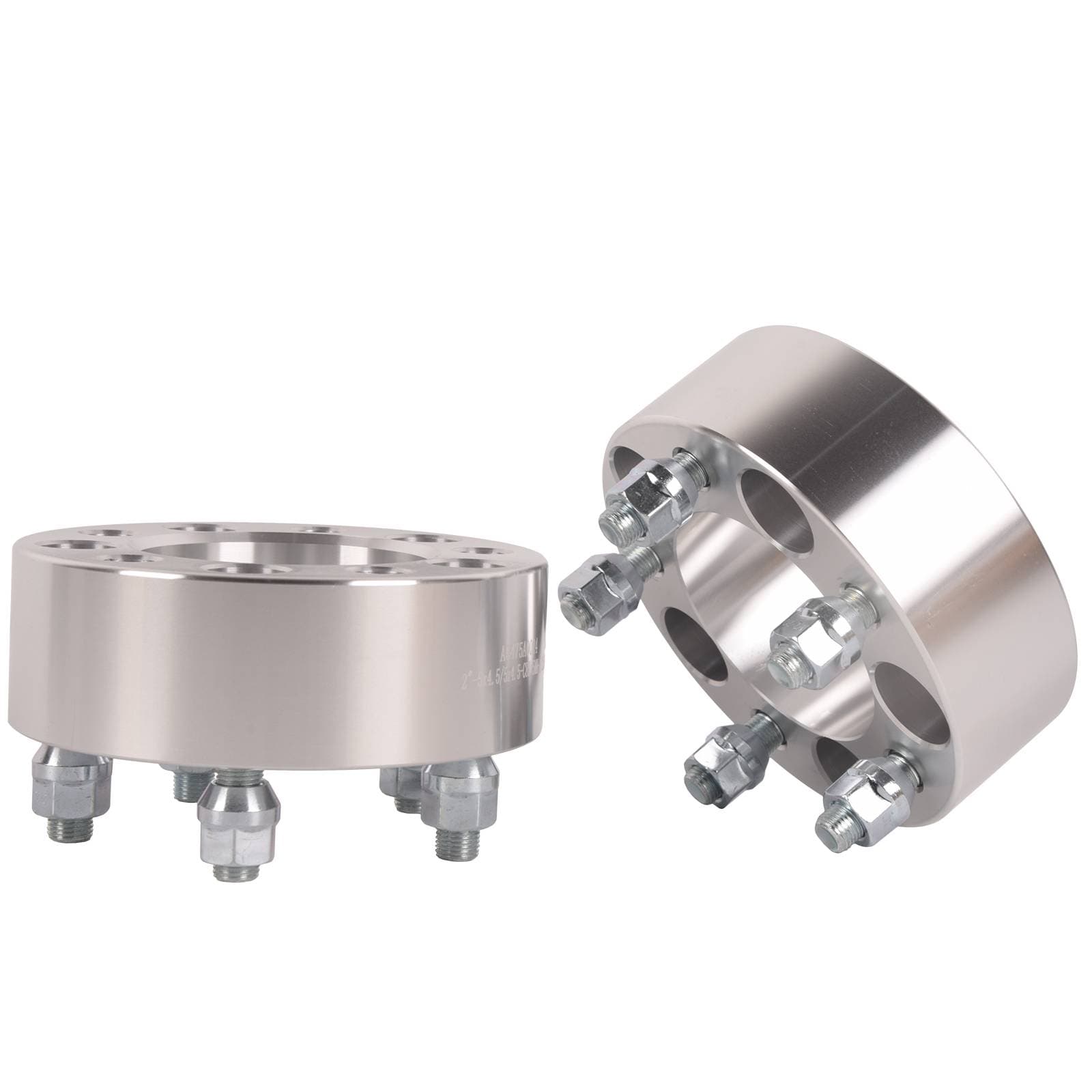 2PCS 2" 5 x 4.5 to 5x4.5 Wheel Spacers Adapters Bolt On 1/2" x 20