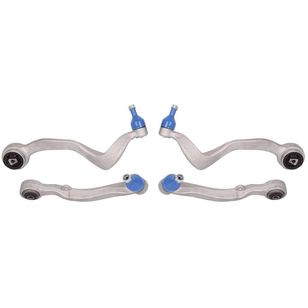 Front Upper + Lower Control Arm with Ball Joint Bushing For BMW E65 E66 745 760i